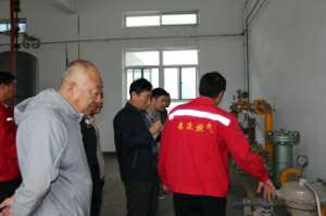 拜泉县相关领导考察亚星手机版在线登入-亚星(中国)燃气